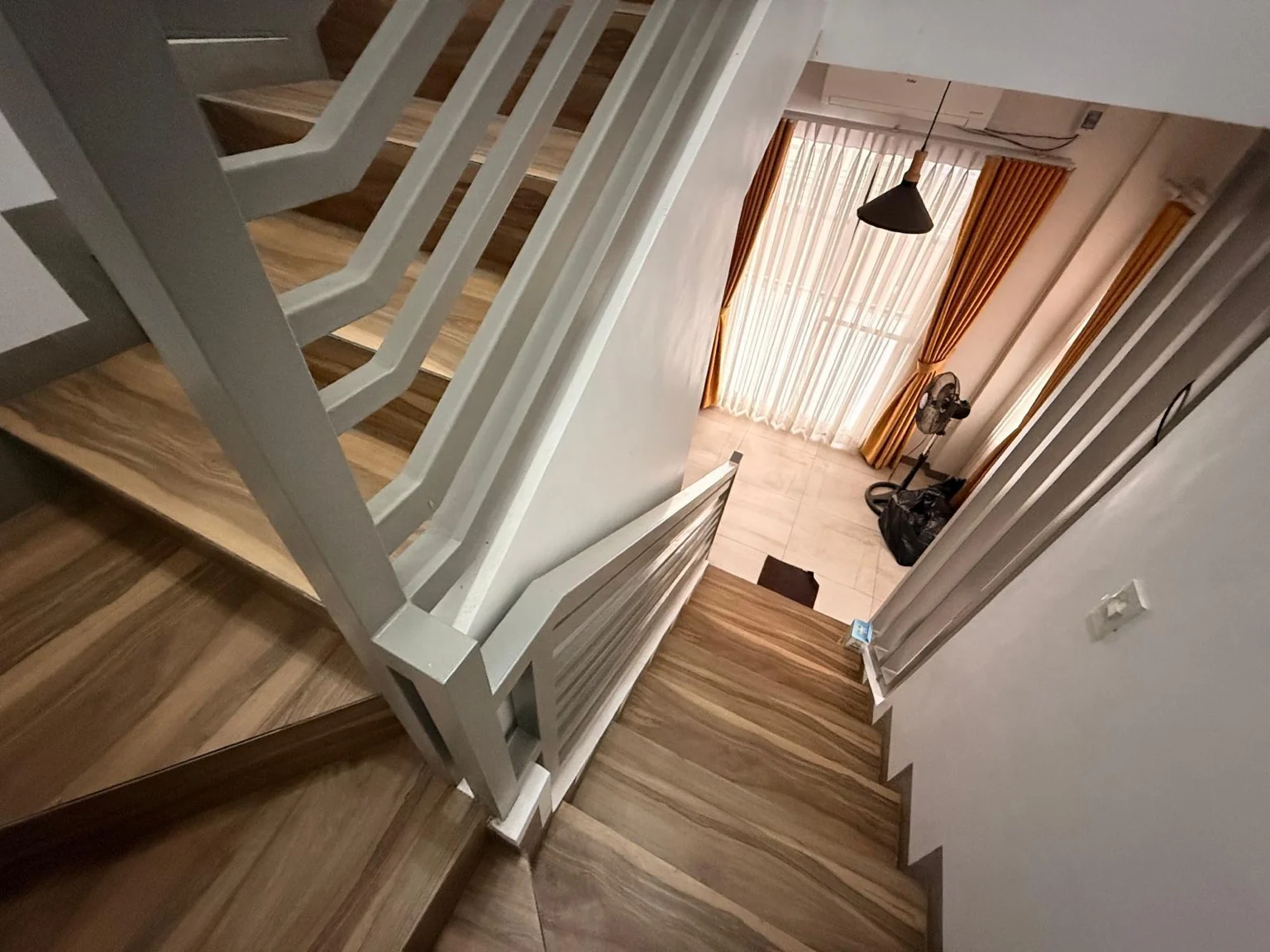 Staircase view from above