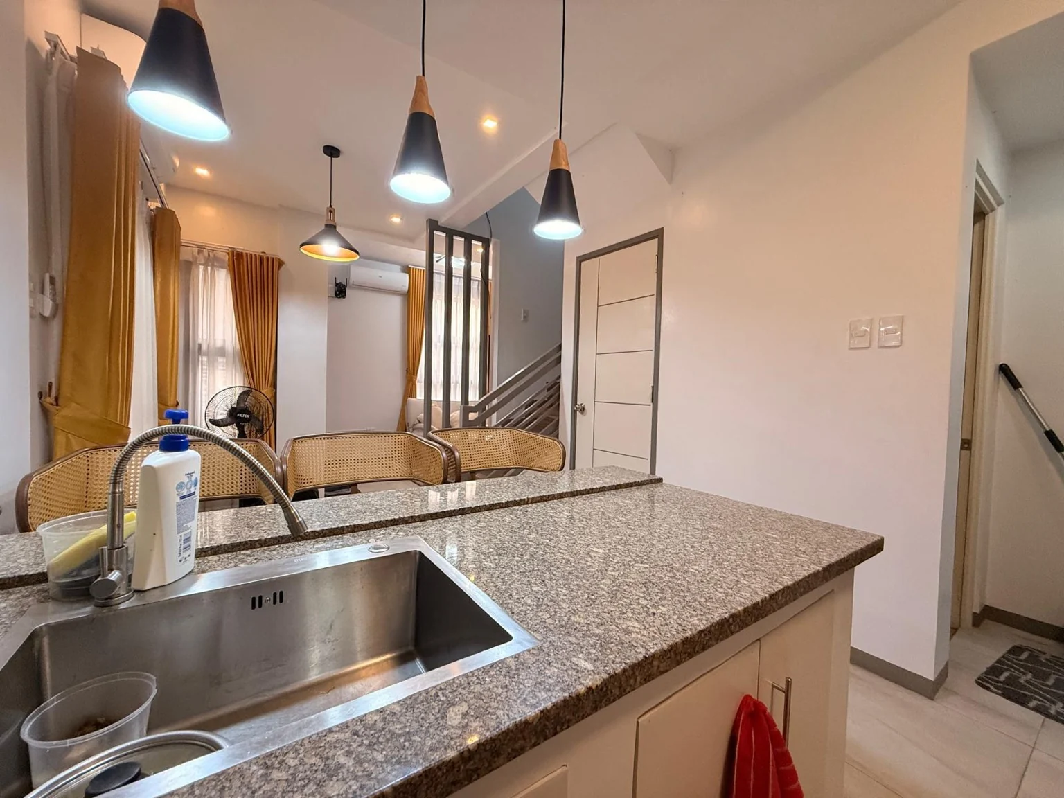 Kitchen workspace